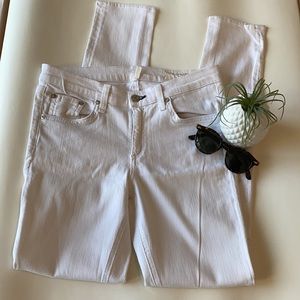 Rag & Bone white skinny jeans